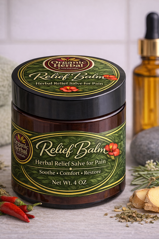 Relief Balm-Pain Relief Botanical Salve (4oz)