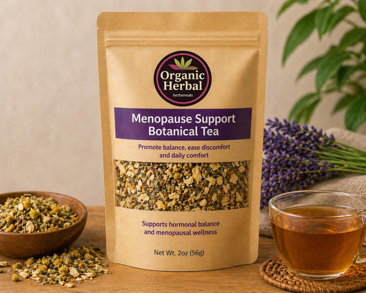 Menopause Support Botanical Tea Blend-Hormone Balance & Relief Formula