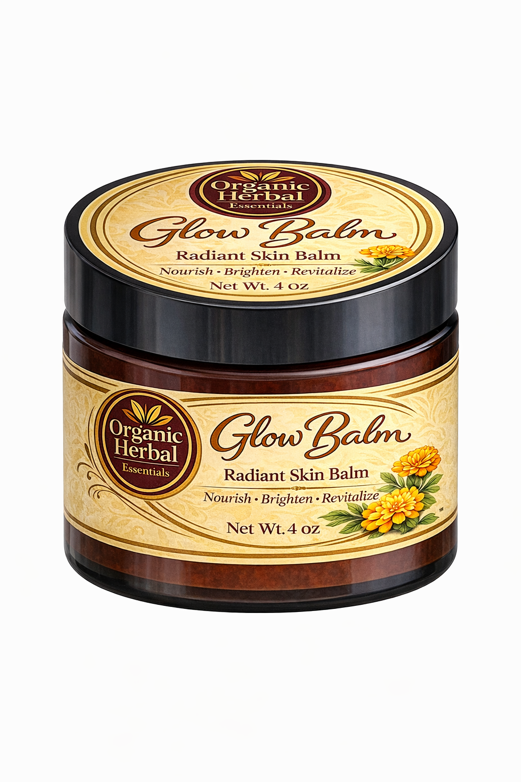 Glow Balm-Radiance & Skin Repair Botanical Salve (4oz)